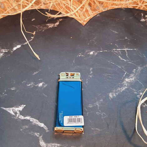 Name Personalised Gasoline Gold Metal Lighter - 2
