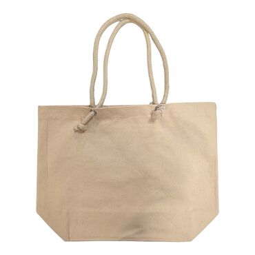 Istanbul Themed Digital Printed Kanvas Beach Bag 35x40 cm - 4