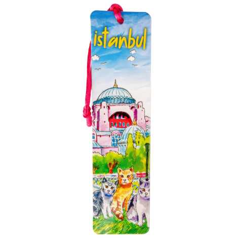 İstanbul Temalı İPLİ KİTAP AYRACI - 3