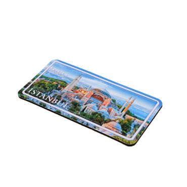 Istanbul Themed Embossed Pvc Oppression Fridge Magnet - 20
