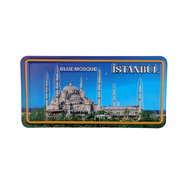Istanbul Themed Embossed Pvc Oppression Fridge Magnet - 3