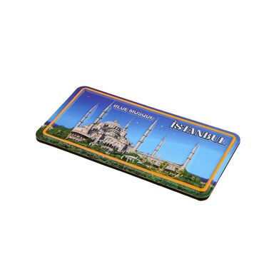 Istanbul Themed Embossed Pvc Oppression Fridge Magnet - 18