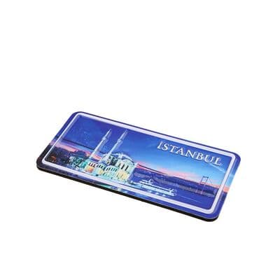 Istanbul Themed Embossed Pvc Oppression Fridge Magnet - 11