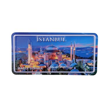 Istanbul Themed Embossed Pvc Oppression Fridge Magnet - 8