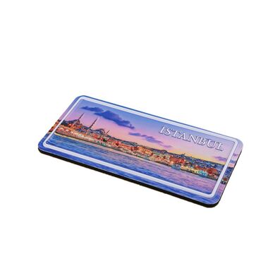 Istanbul Themed Embossed Pvc Oppression Fridge Magnet - 14