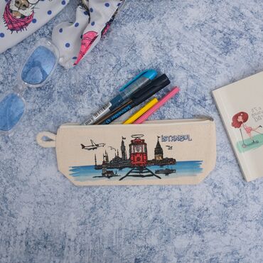 Istanbul Themed Canvas Pencil - 2