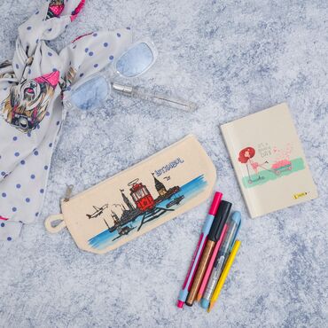 Istanbul Themed Canvas Pencil - 3