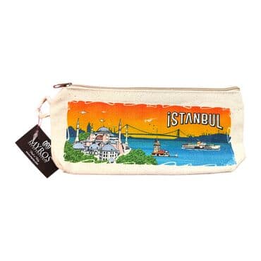 Istanbul Themed Canvas Pencil - 12