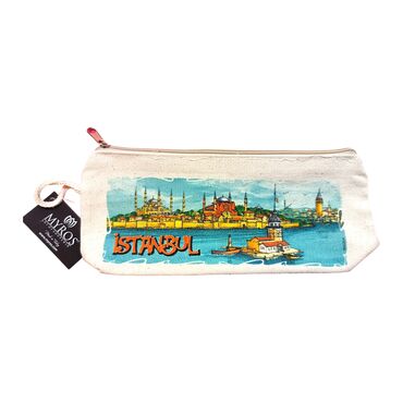 Istanbul Themed Canvas Pencil - 13