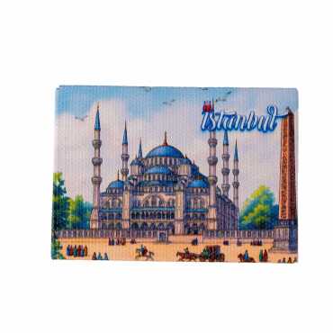 İstanbul Temalı Kanvas Şövale Tablo 70x100 mm - 2