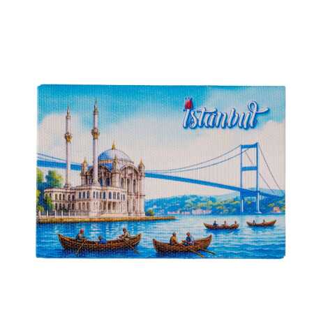 İstanbul Temalı Kanvas Şövale Tablo 70x100 mm - 8