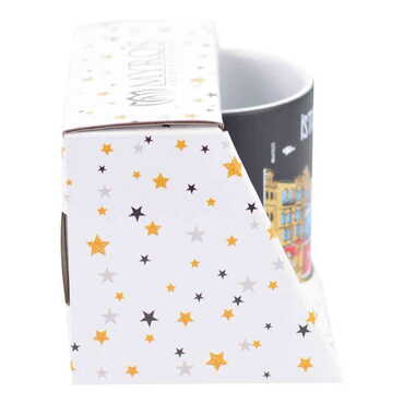 Istanbul Themed Ceramic Custom Printed Mug with Gift Box 82X90 Mm - 2