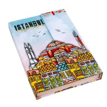 İstanbul Temalı Mıknatıs Defter Kücük 100x140x15 mm - Standart - 3