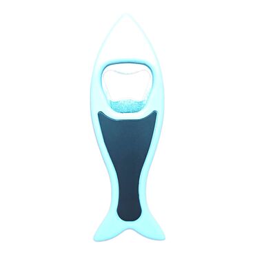 Istanbul Themed Customised UV Printed Fish Shape Printed Plastic Base Bottle Opener 42x130 mm - 4
