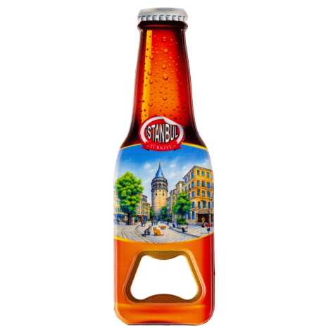 Toptan İstanbul Temalı Myros Uv Bira Şi̇şesi Açacak - 5