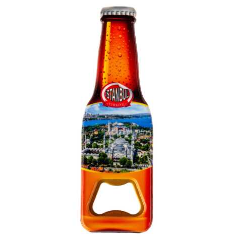 Toptan İstanbul Temalı Myros Uv Bira Şi̇şesi Açacak - 6