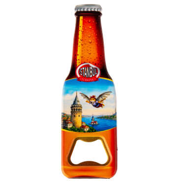 Toptan İstanbul Temalı Myros Uv Bira Şi̇şesi Açacak - 11