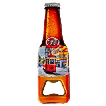 Toptan İstanbul Temalı Myros Uv Bira Şi̇şesi Açacak - 14
