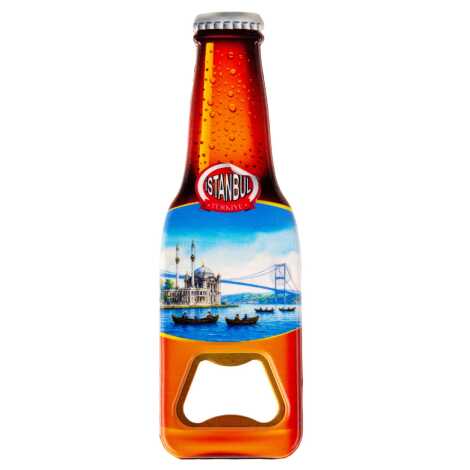 Toptan İstanbul Temalı Myros Uv Bira Şi̇şesi Açacak - 16