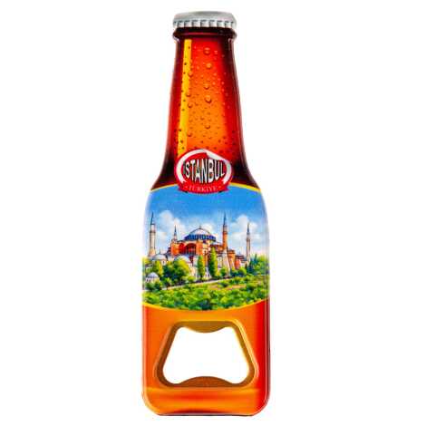 Toptan İstanbul Temalı Myros Uv Bira Şi̇şesi Açacak - 18