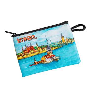 İstanbul Themed Myros Wallet 113x80x8 mm - 6