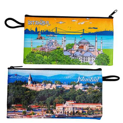 İstanbul Temalı Myros Cüzdan 183x97x8 mm - 2
