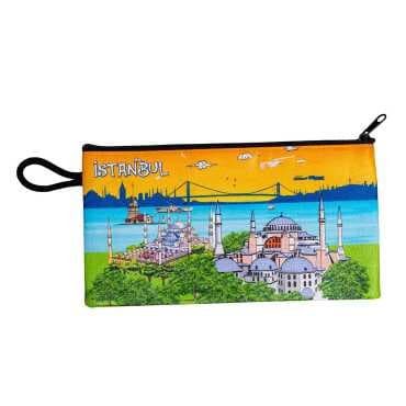İstanbul Temalı Myros Cüzdan 183x97x8 mm