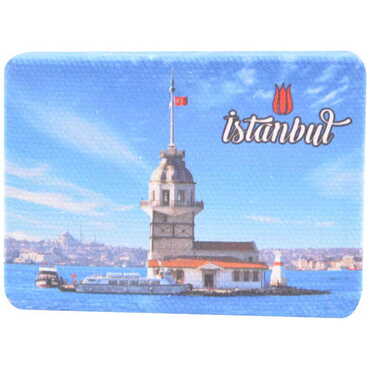 Toptan İstanbul Temalı Myros Kanvas Magnet 50x70 mm - 16