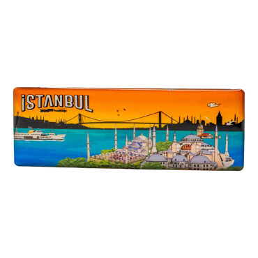 İstanbul Temalı Myros Magnet 115x40 mm - Myros