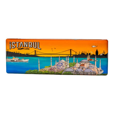 İstanbul Temalı Myros Magnet 115x40 mm - 1