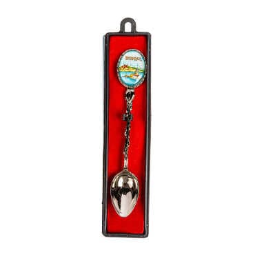 Istanbul Themed Collectible Souvenir Metal Tea Spon With Giftbox 25x130 mm - Standart - 6