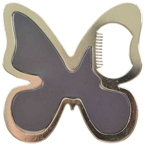 Toptan İstanbul Temalı Myros Metal Kelebek Açacak Magnet 70x70 mm - 2