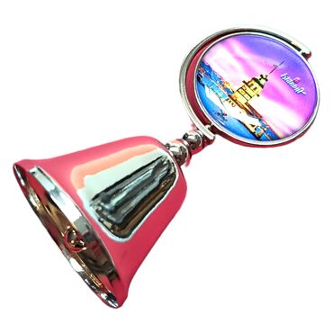 Istanbul Themed Collectible Souvenir Metal Bell 44x90 mm - 2