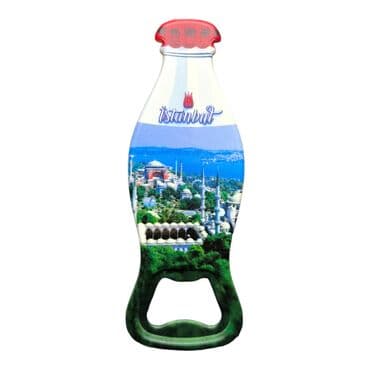 Toptan İstanbul Temalı Myros Uv Şi̇şe Açacak 42*120 Mm  - 10