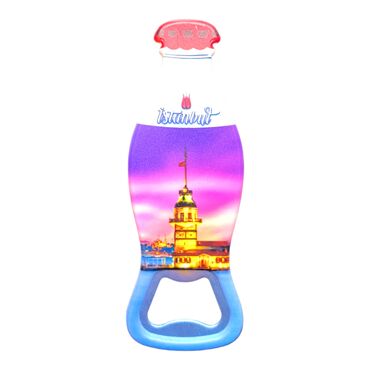 Toptan İstanbul Temalı Myros Uv Şi̇şe Açacak 42*120 Mm  - 13