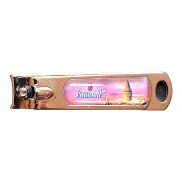 Istanbul Themed Customised Metal Epoxy Nail Clipper 56x13x13 mm - 9