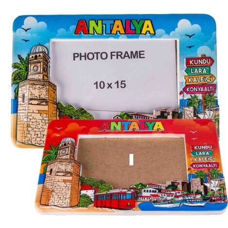 Antalya Temalı Myros Uv Polyester Fotoğraf Çerçevesi - 3