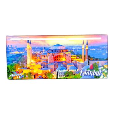 Toptan İstanbul Temalı Panaromik Myros Magnet 85x35 mm - Thumbnail