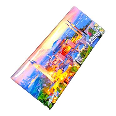 Toptan İstanbul Temalı Panaromik Myros Magnet 85x35 mm - Thumbnail