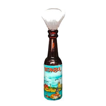 Istanbul Themed Transparent Bottle Opener - 4