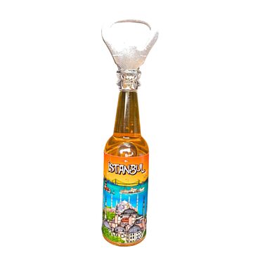 Istanbul Themed Transparent Bottle Opener - 8
