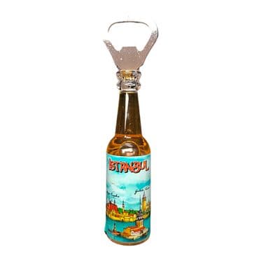 Istanbul Themed Transparent Bottle Opener - 10