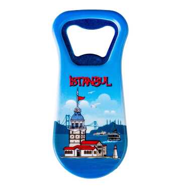 Toptan İstanbul Temalı Uv Baskılı Açacak Magnet 95x43 mm - 11