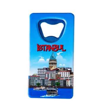 Istanbul Themed Uv Printed Rectangle Bottle Opener - 15