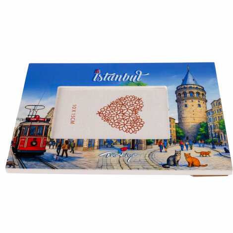 İstanbul Temalı Uv Baskılı Fotoğraf Çerçevesi 15x20 cm - 5