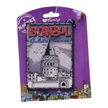 Istanbul Themed Wooden UV Printed Custom Backing Carded Fridge Magnet - 4