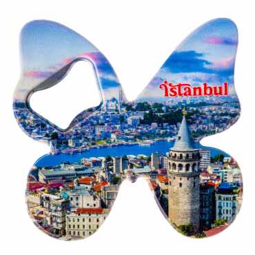 Toptan İstanbul Temalı Myros Uv Kelebek Açacak - 5