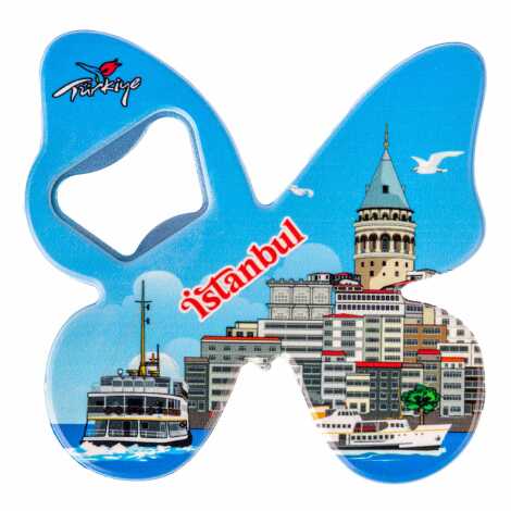 Toptan İstanbul Temalı Myros Uv Kelebek Açacak - 15