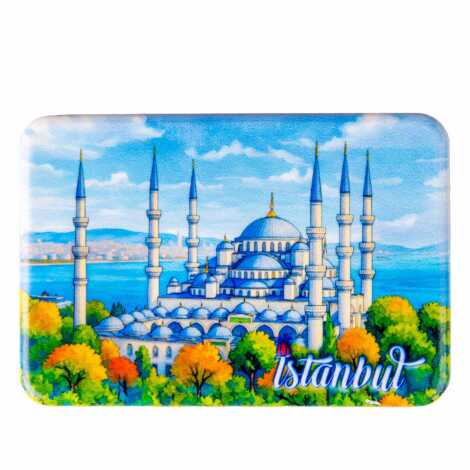Toptan İstanbul Temalı Uv Baskılı Magnet 80x50 mm - 11