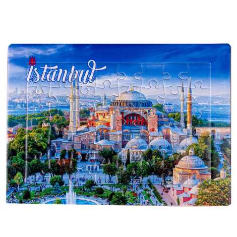 Toptan İstanbul Temalı Uv Baskılı Puzzle 130x180 mm - 3